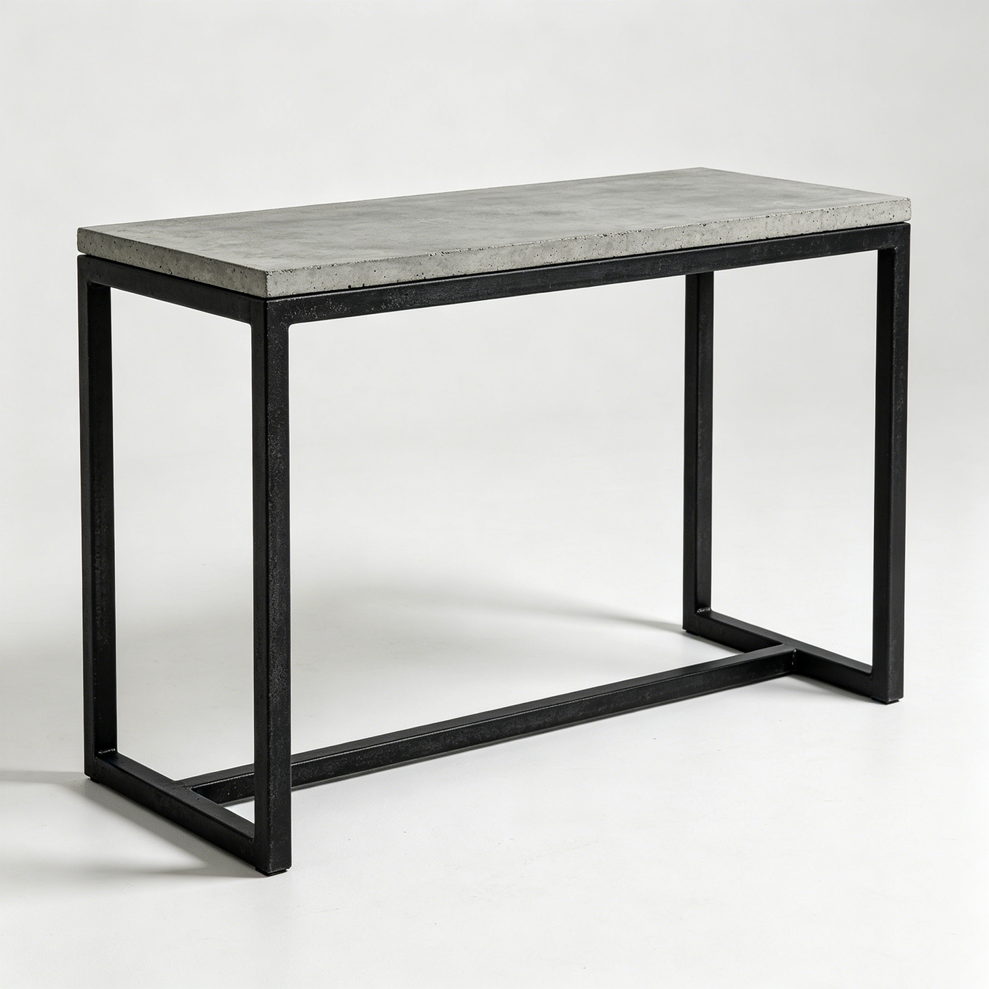 Industrial Concrete Console Table