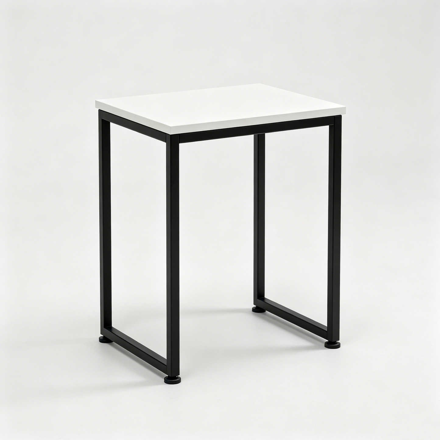 Black‑White Minimal Metal‑Frame Table