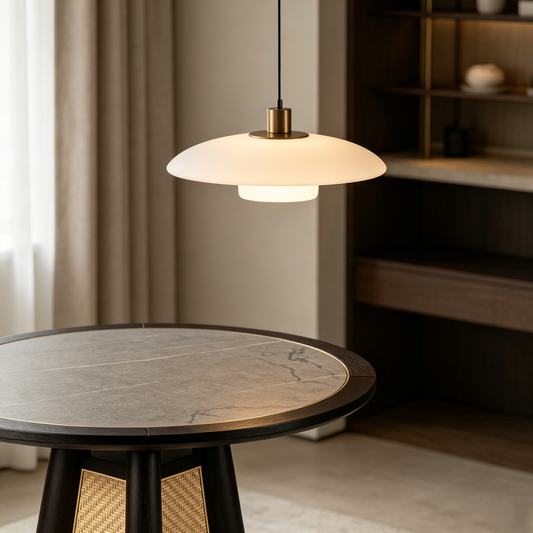 Wicker Accent Round Table